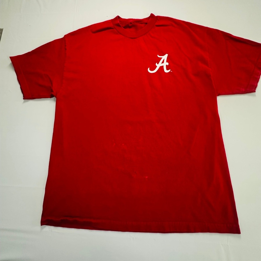 Alabama Crimson Tide Mens Red Bryant-Denny Stadium Graphic T-Shirt Large 0244